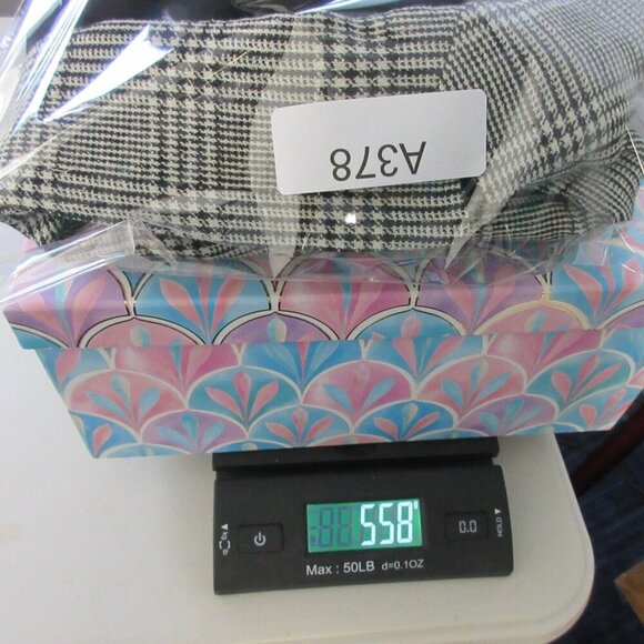 Club Monaco Plaid Blazer Jacket Women Size 6 Gray Ruffle Sleeve Hem Career 558 - Picture 10 of 10